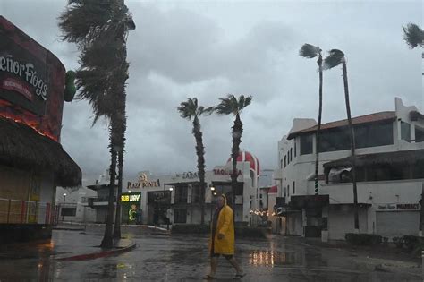 The first tropical storm warning of the season was issued on August 17 as Hurricane Hilary was expected to brush by the coast of Los Cabos to the west. . Hurricane hilary cabo san lucas